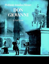 Don Giovanni Full Score - Italian and German cover